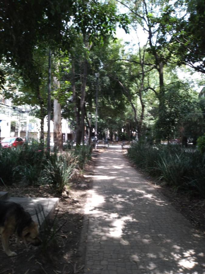 Charming Sunny Bedroom Overlooking Beautiful Amsterdam Avenue In Best Condesa Area Cidade do México Exterior foto